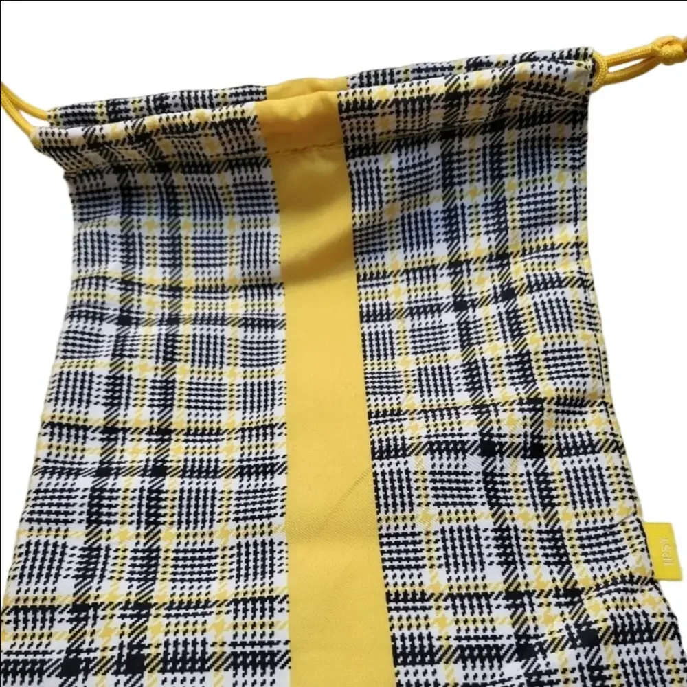 Ipsy Glam Bag Plus Medium Glen Plaid Cosmetic Bag